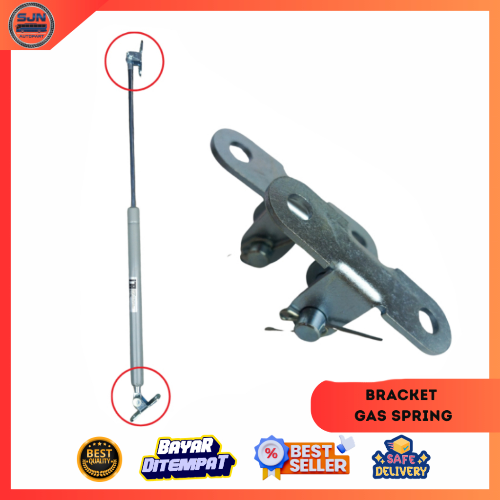 Breket Dudukan Gas Spring/Sepatu Stabilus