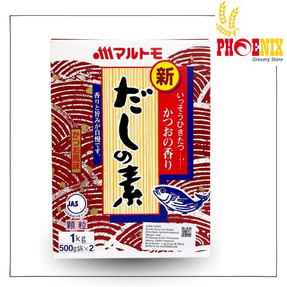 Marutomo Hondashi Kaldu Ikan Bubuk 1kg – Kaldu Jepang Asli