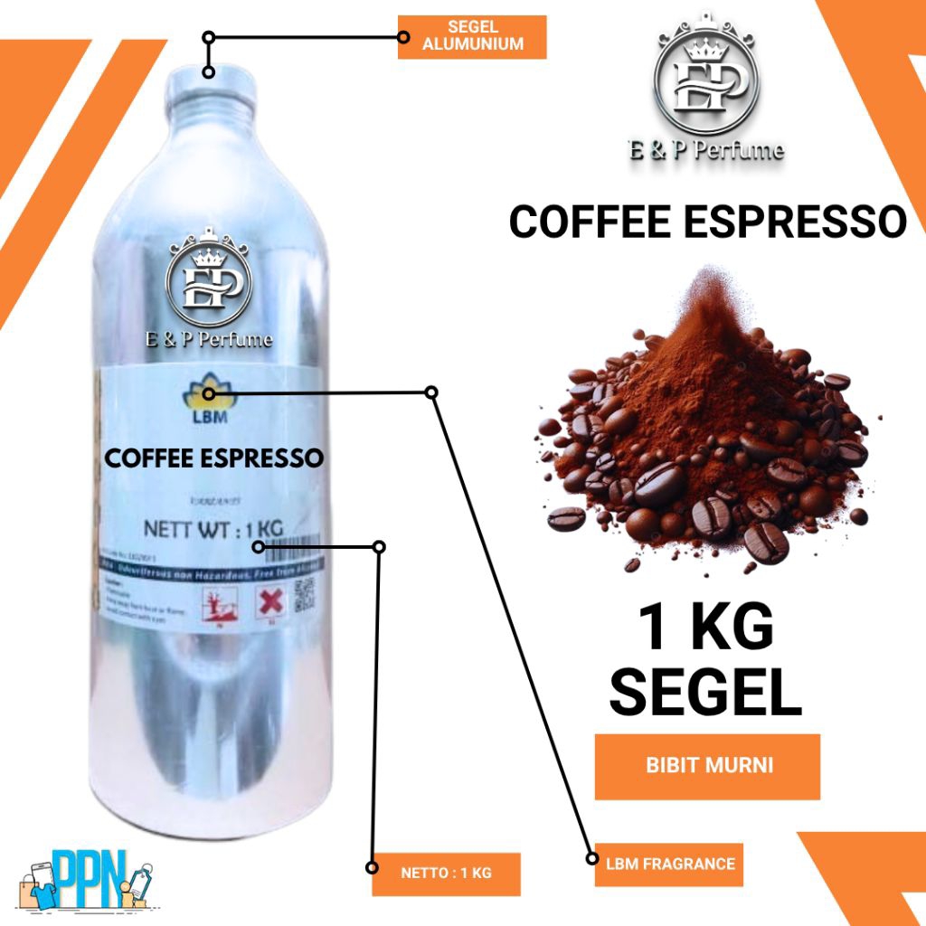 Bibit Parfum - Coffee Espresso | Type Coffee by LBM Fragrance Oil