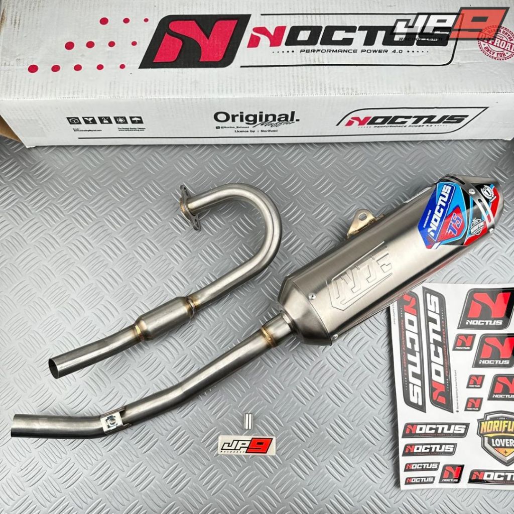 Knalpot Muffler Exhaust WR 155 Original Norifumi Noctus T5 Standar