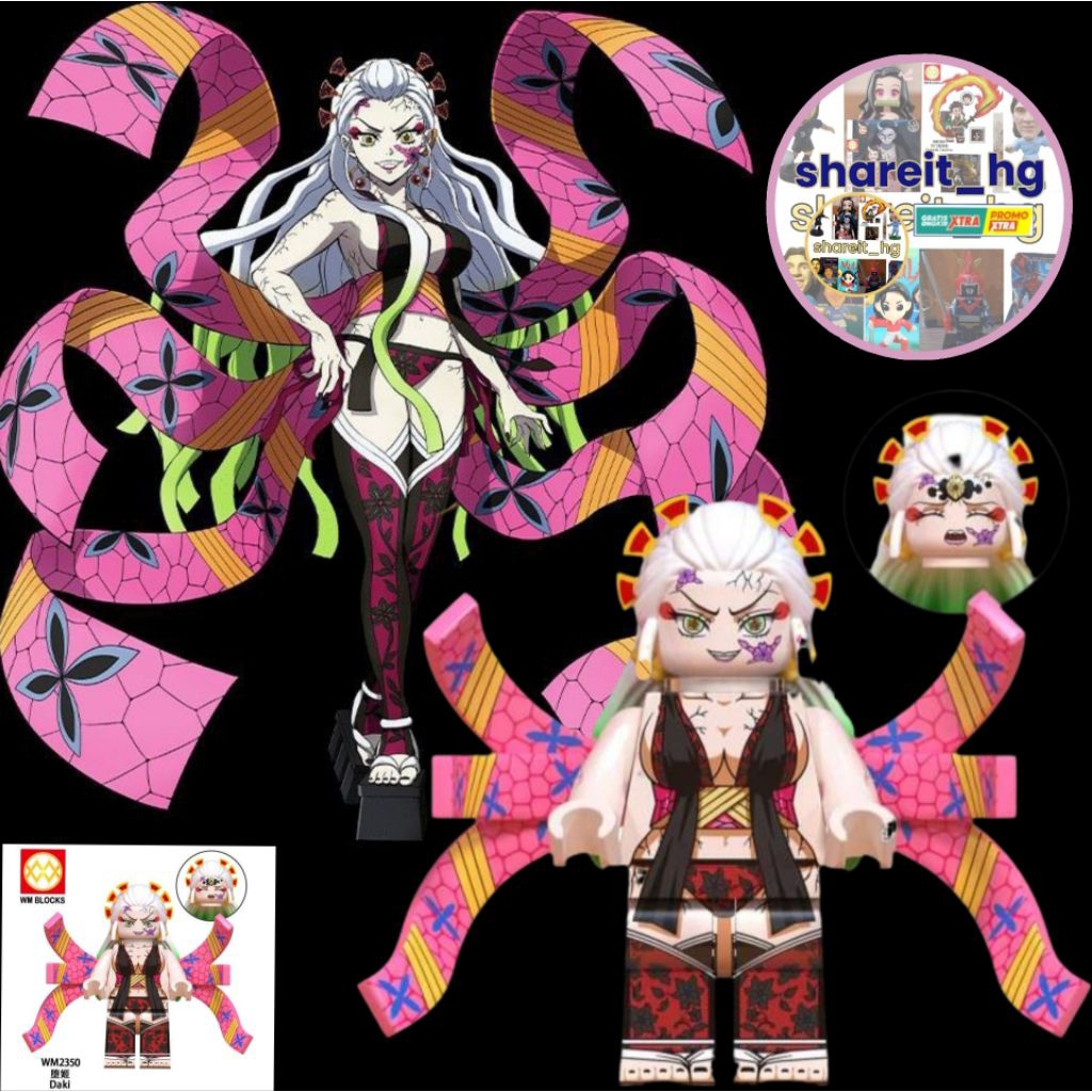 Minifigure WM Blocks Demon Slayer, Daki