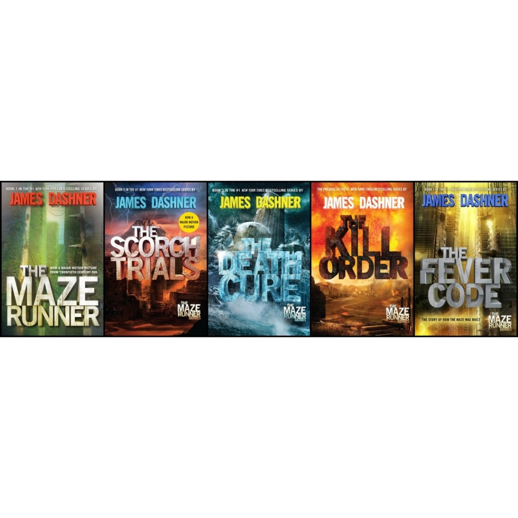 [ENGLISH] TL_ PAKET 5 THE MAZE RUNNER, THE SCORCH TRIAL, DEATH CURE, KILL ORDER, FEVER CODE