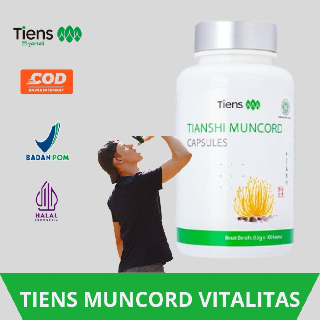 Tiens Muncord Cordyceps Suplemen Original