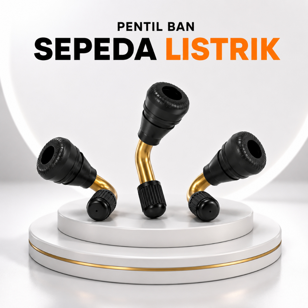 Pentil Ban Tubles Sepeda Listrik Model Melengkung