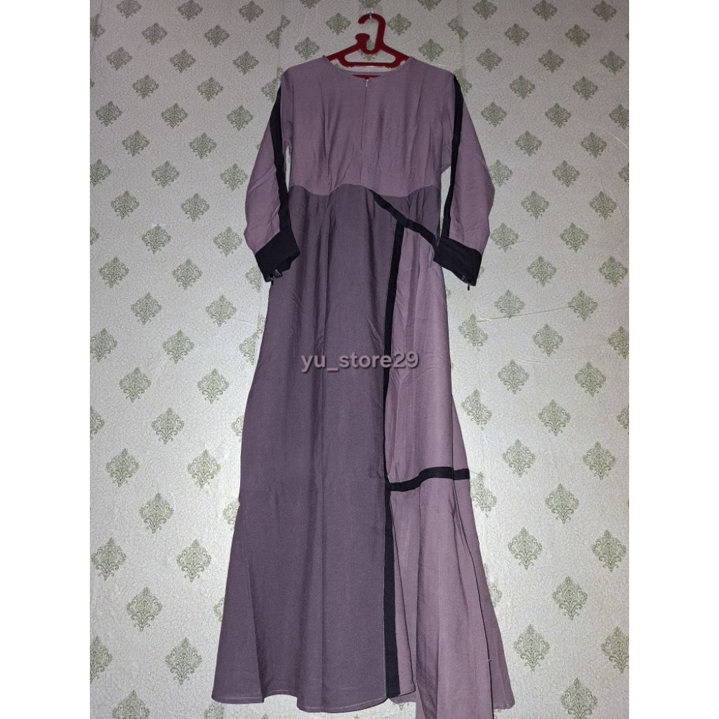 Preloved Gamis Ungu