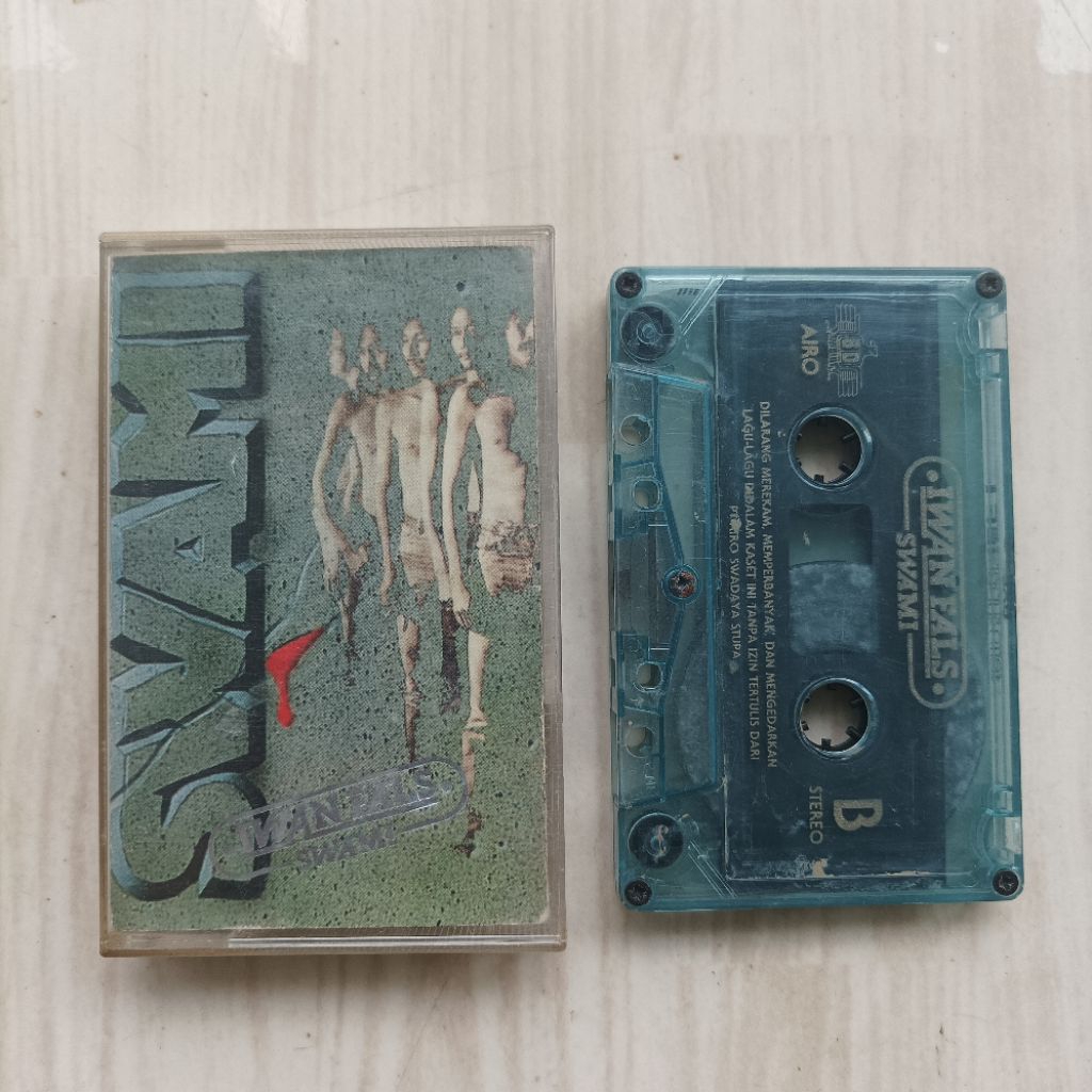 Original Kaset Pita Tape Musik Iwan Fals Swami Bento
