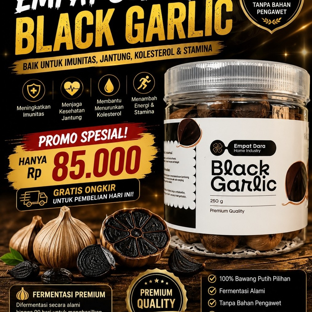 black garlic premium