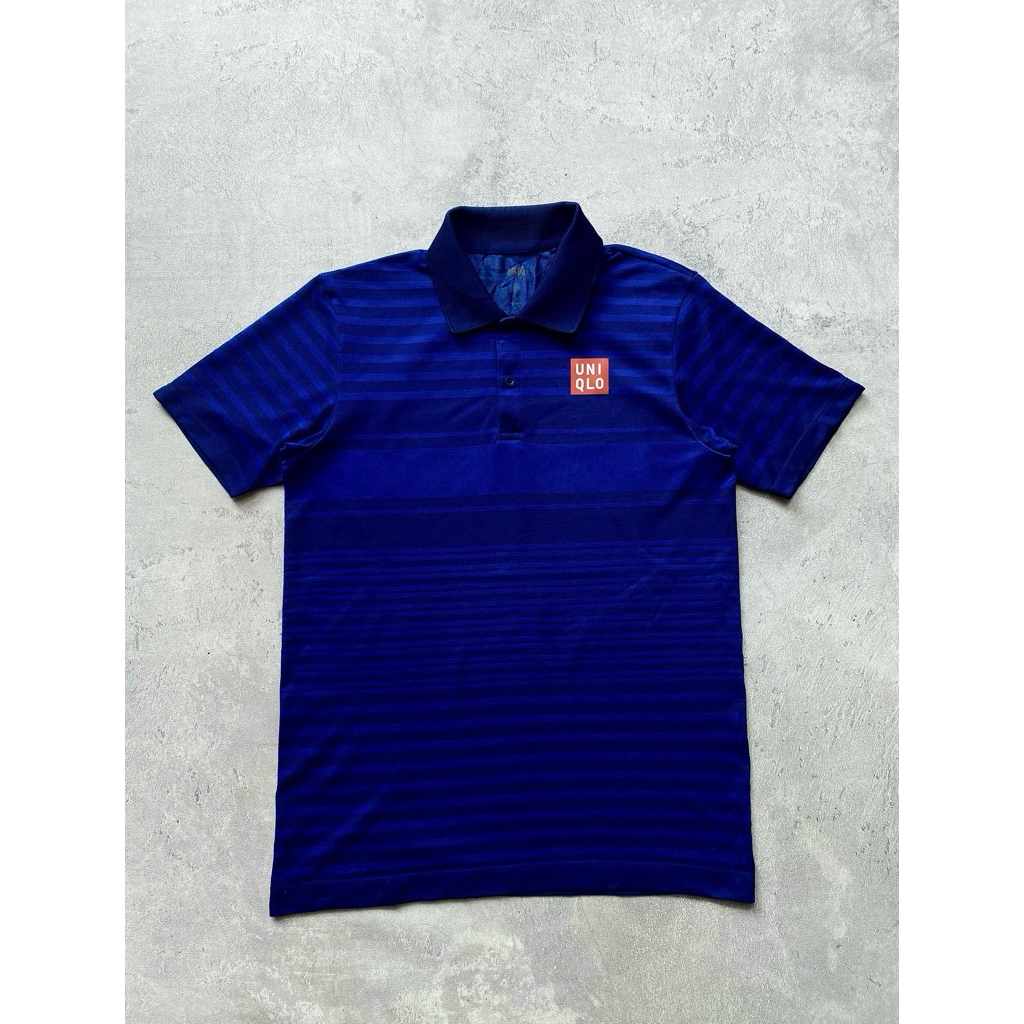 Vintage Uniqlo Tennis Kei Nishikori baju tenis padel