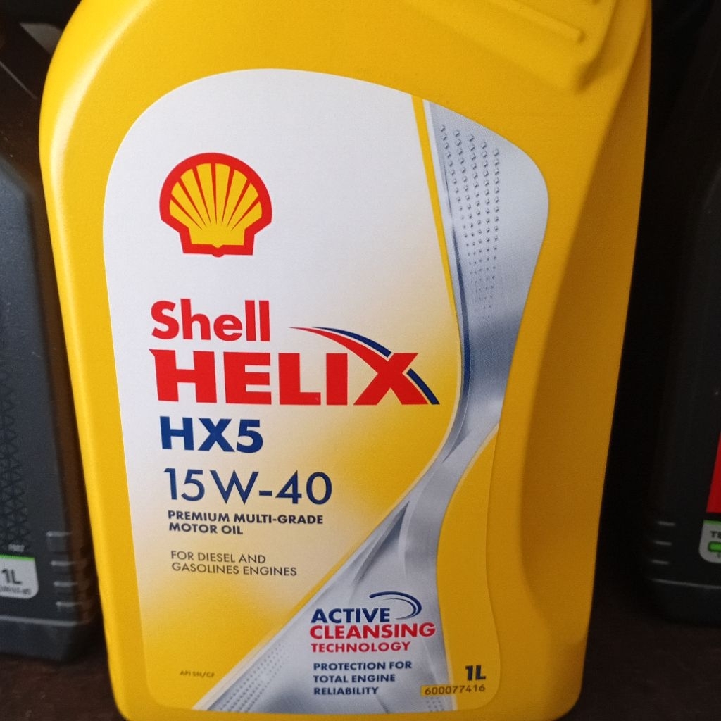 Oli Helix HX5 1L 15w-40 Shell Helix Hx5 1Liter