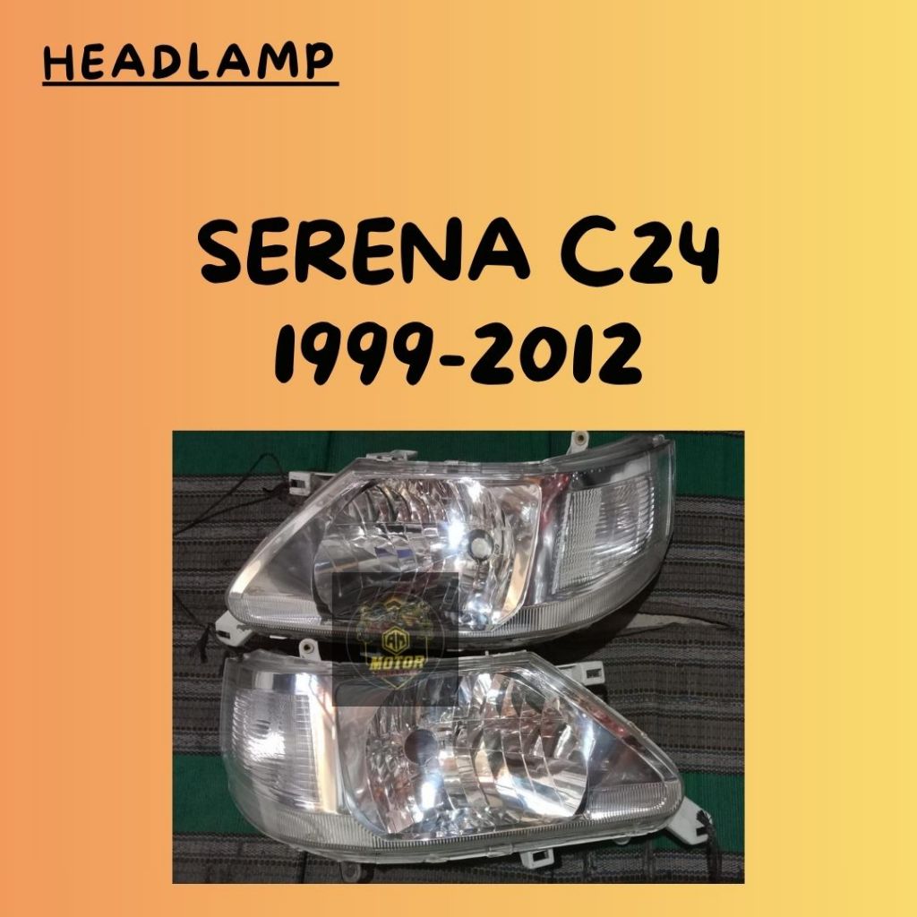 Headlamp Nissan Serena C24 (1999-2012)