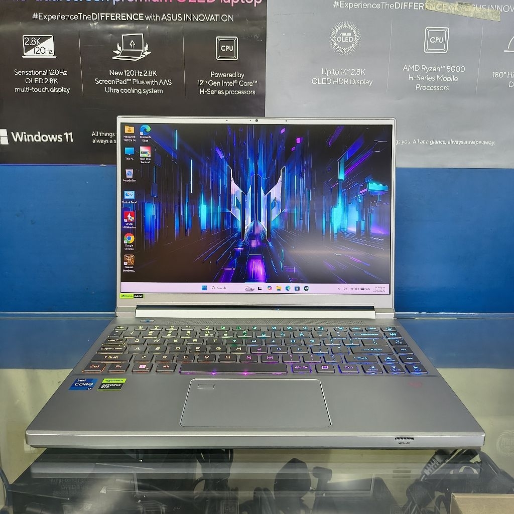 Acer Predator Triton 14 PT14-51 Laptop Gaming 14" WQXGA, Intel i7, RTX 4050