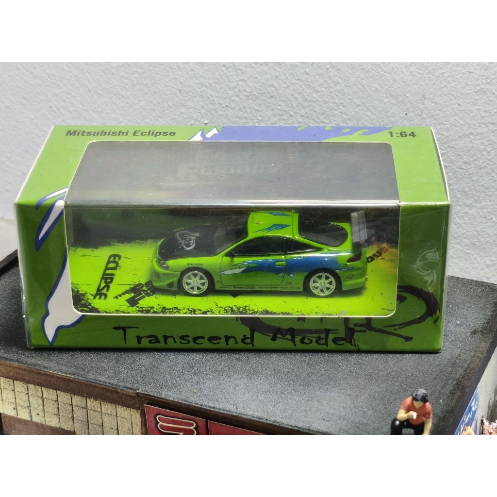 Transcend Model 1:64 Mitsubishi Eclipse Fast n Furious SEGEL