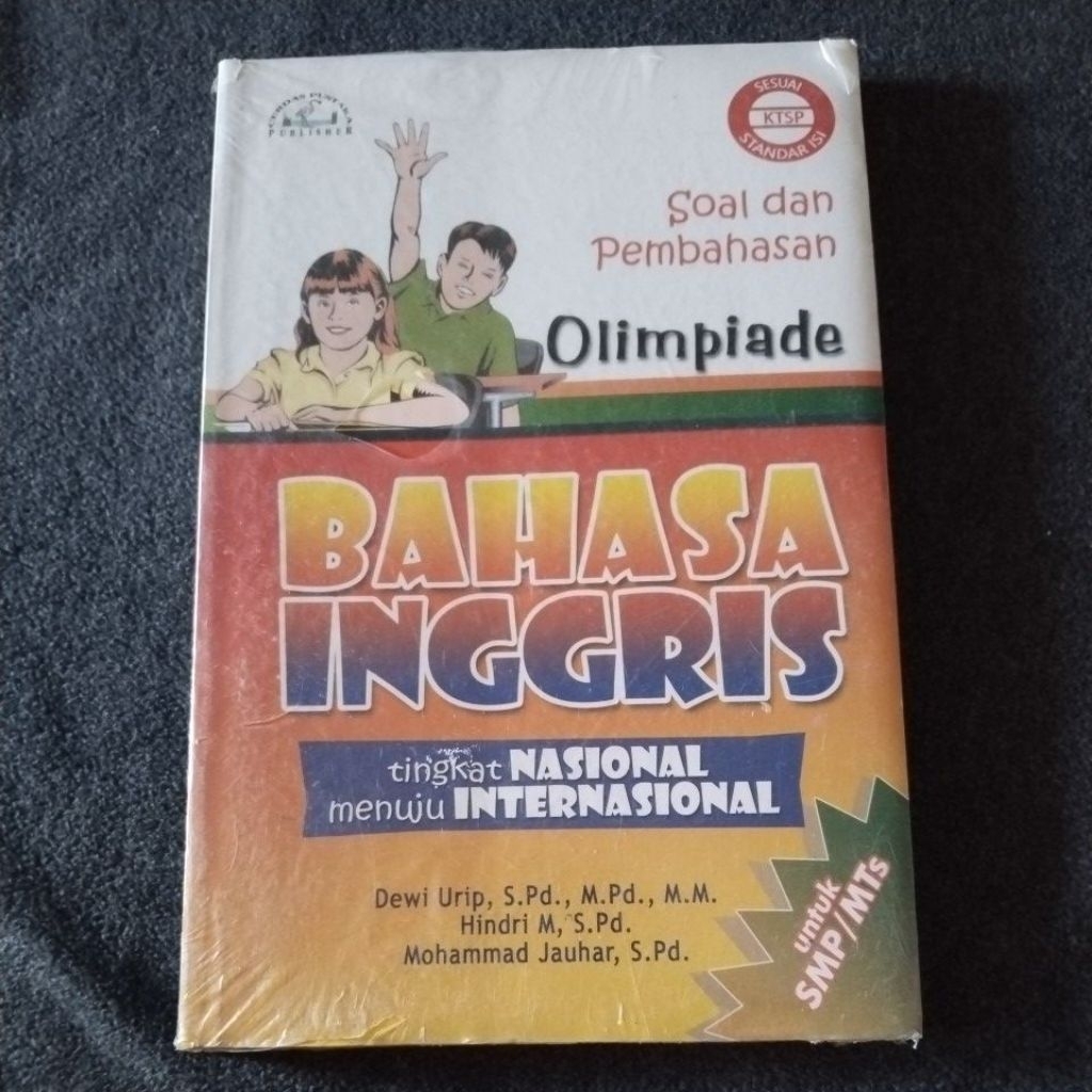 buku soal dan pembahasan Olimpiade bahasa Inggris tingkat nasional menuju internasional