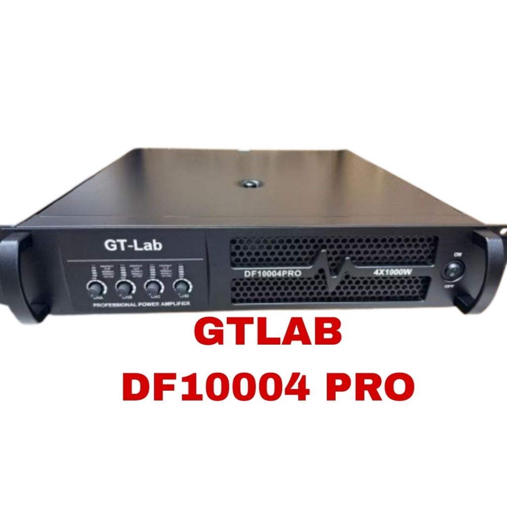 Power Amplifier 4 Channel GTLAB DF10004 Pro