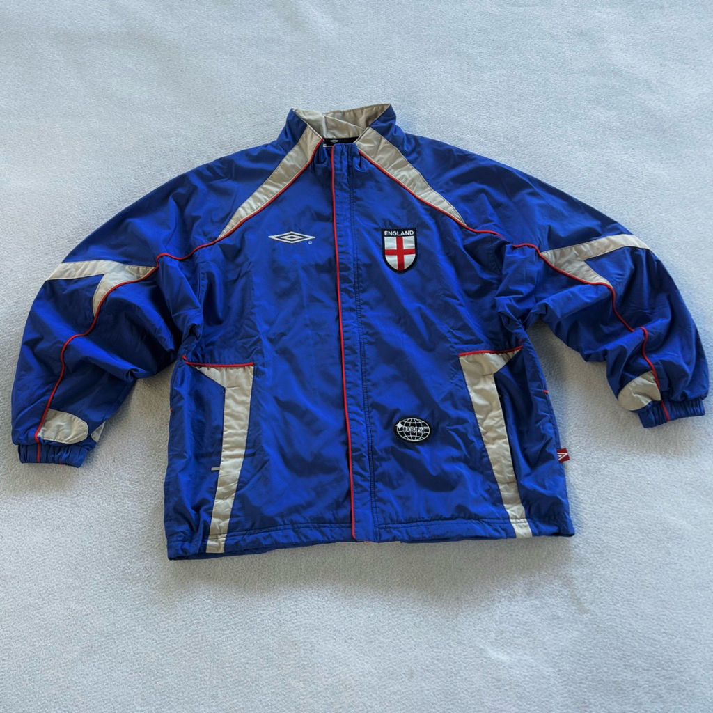Vintage 00s Colorblock UMBRO England Windbreaker