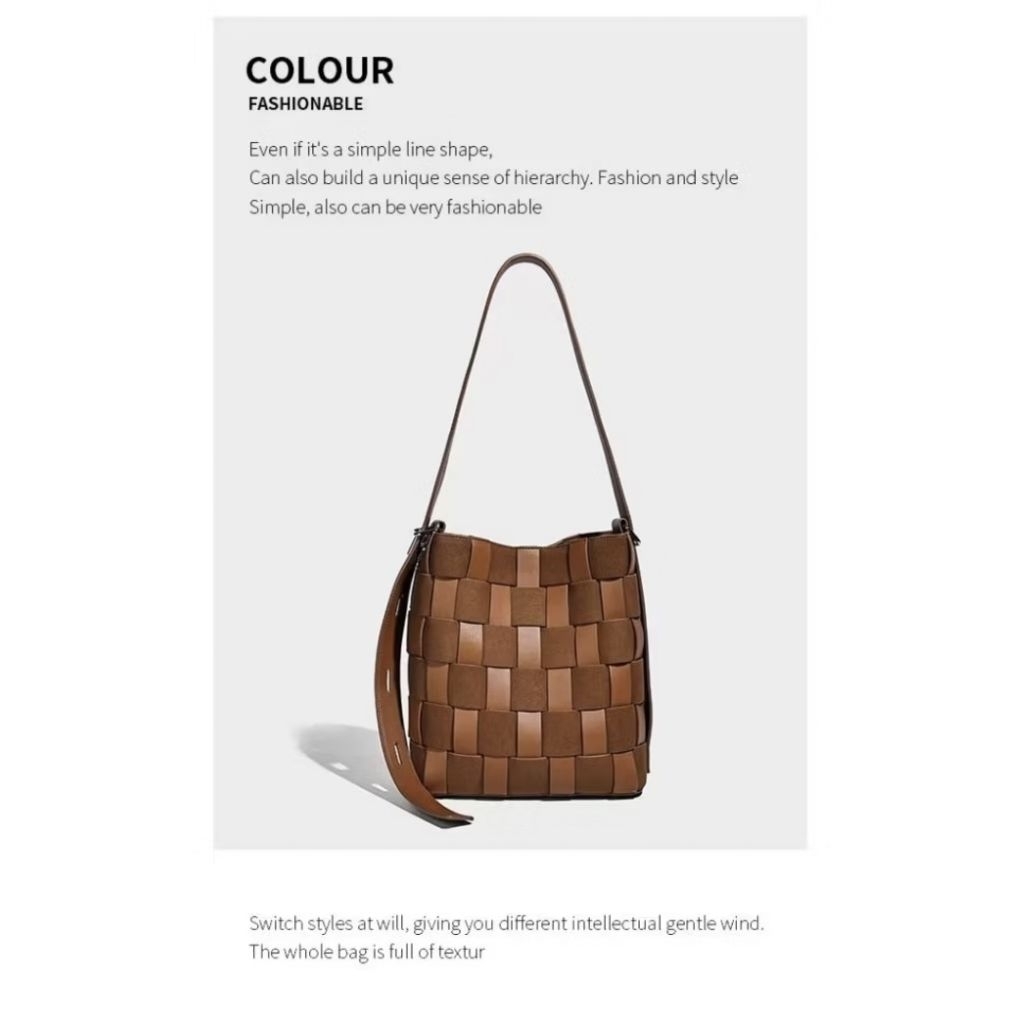 Fashion Muslimah Accesoris / Tas Anyam Suvea / Tas Anyaman Premium / Tas Tote Import / Mazoya Studio