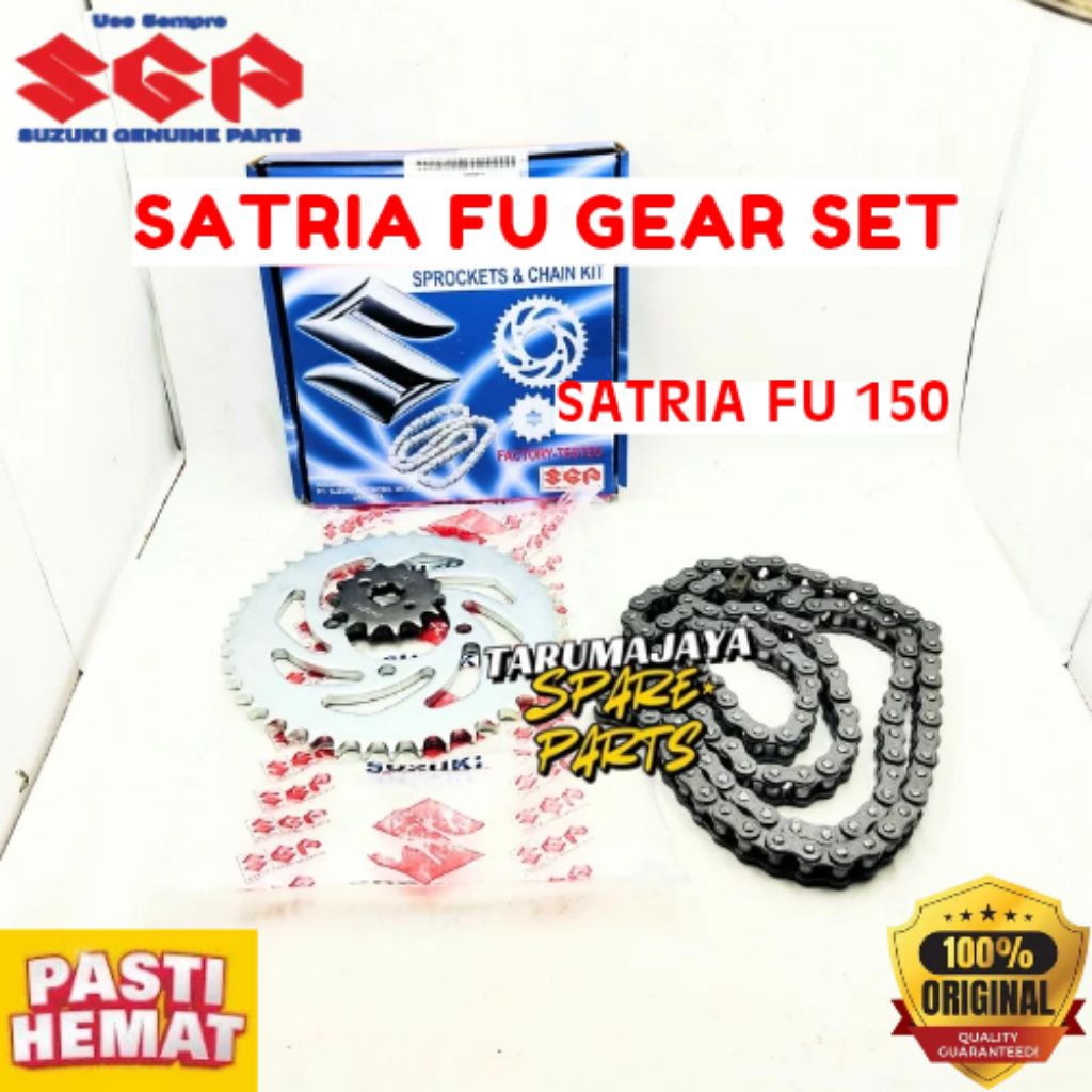 GEAR SET KODE SATRIA FU, GEAR SET SATRIA FU 150