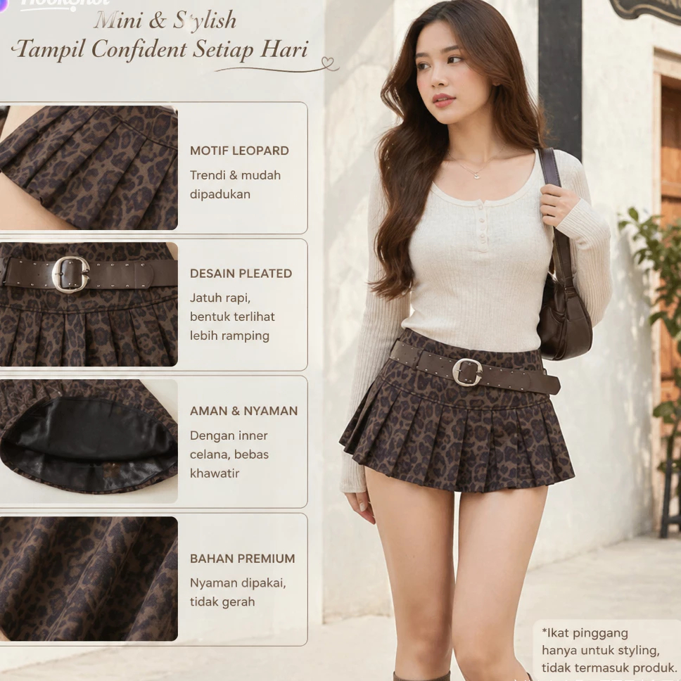 Temukan Pakaian Blus Motif Leopard Retro Dengan Pita Gaya Musim Panas Terbaru Atasan Wanita