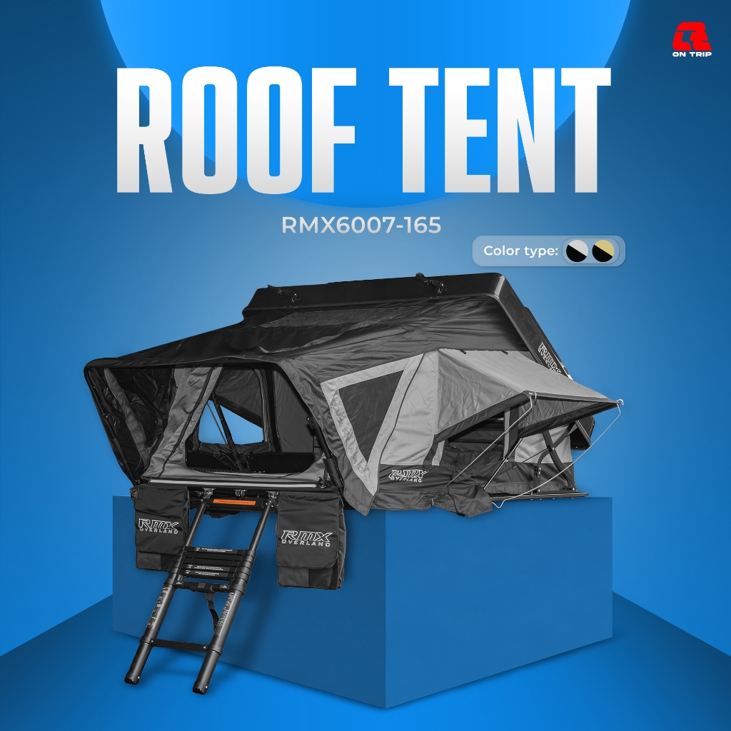 Roof Top Tent/Tenda Atas Mobil Tenda Camping Inspired 165_RMX Overland