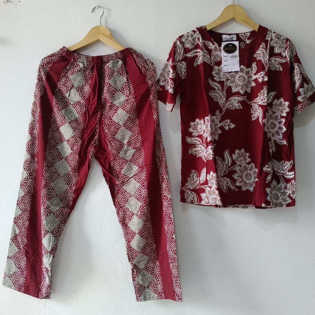 SETELAN CP BATIK LUZA ABG  / ONE SET ABG by BATIK TULIP PEKALONGAN / SETCEL SPK ABG BD by BATIK LUZA