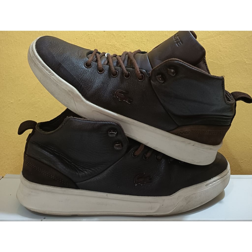 SEPATU KULIT LACOSTE SZ 42