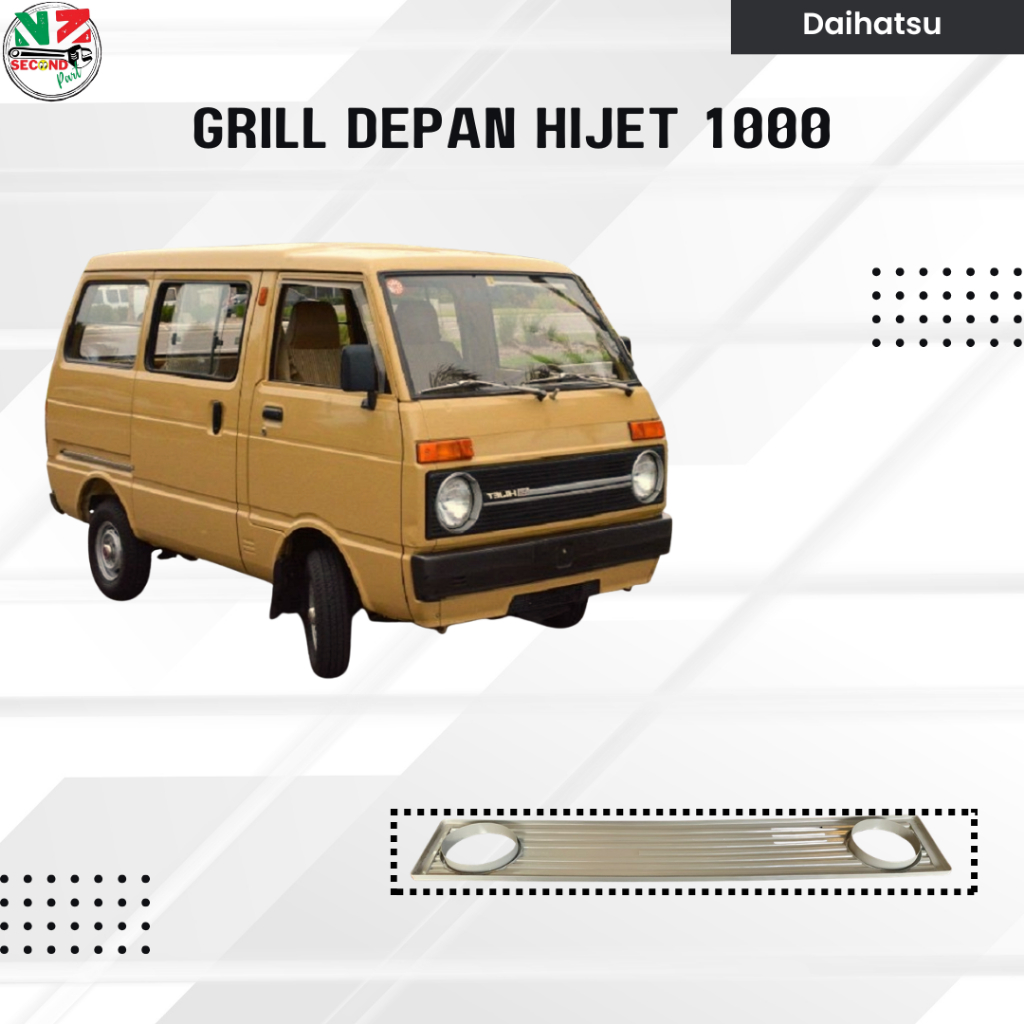 Grill Depan Mobil Daihatsu Hijet 1000 Front Grille Hijet 1000 Berkualitas