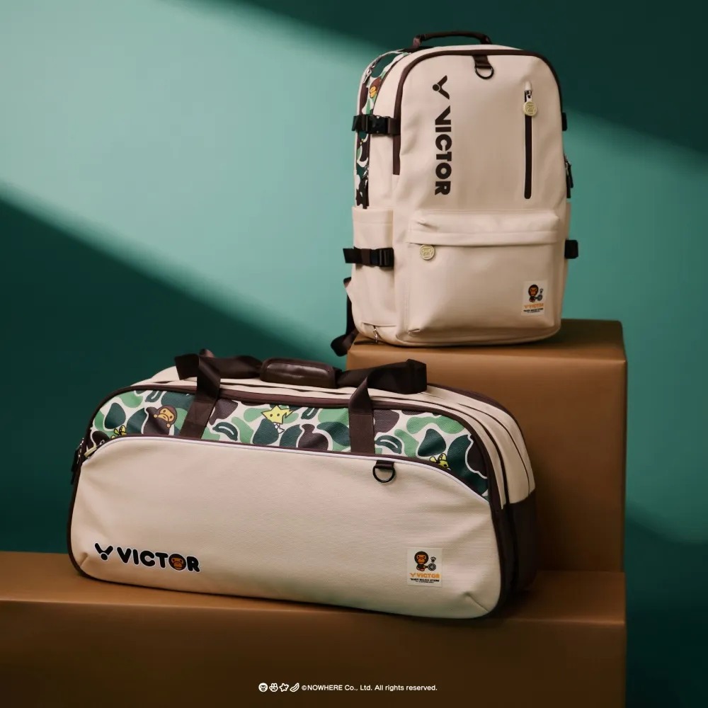 Tas Ransel Badminton Backpack Victor Baby Milo Collaboration Series BR5049BM Original Tas Rectangula