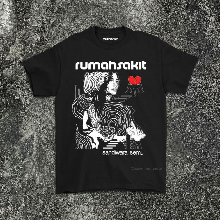 ORIGINAL T SHIRT RUMAH SAKIT - SANDIWARA SEMU RELEASE BY HELLPRINT
