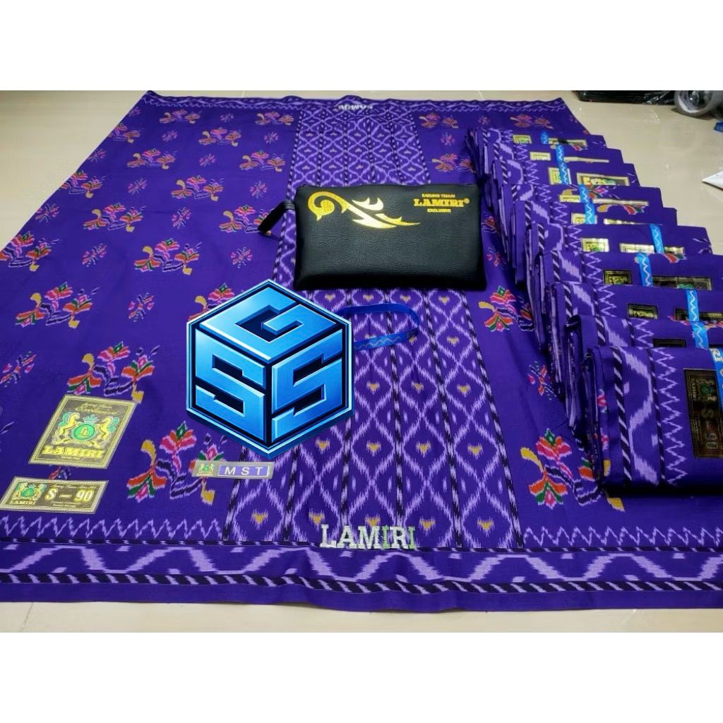 SARUNG LAMIRI ORIGINAL S-90 MOTIF MST KEMBANG JADUL