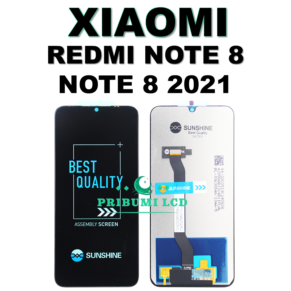 LCD TOUCHSCREEN XIAOMI REDMI NOTE 8 / NOTE 8 2021 ORIGINAL 100% COMPLETE