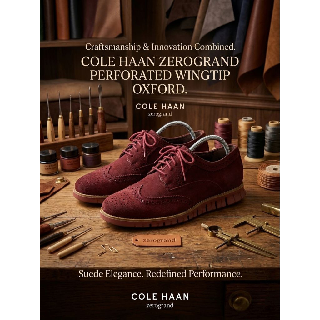Sepatu  Cole Haan ZeroGrand Perforated