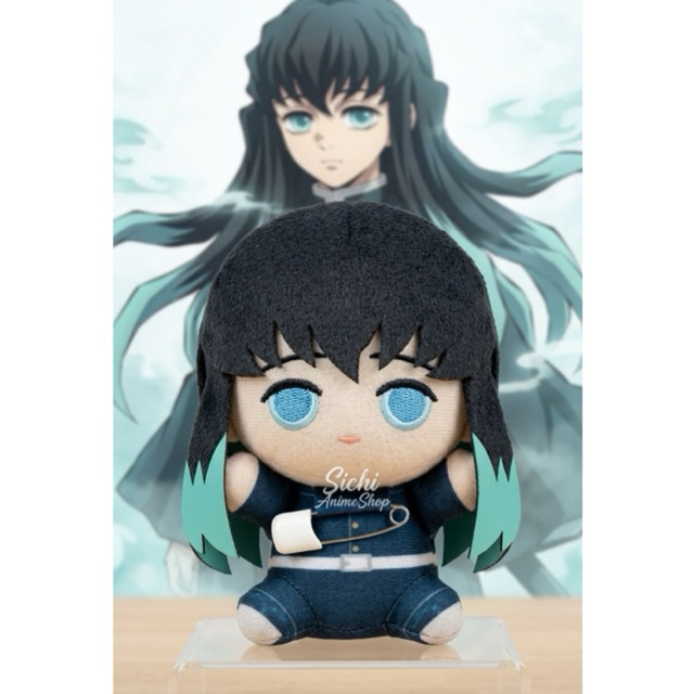 [OFFICIAL] Rare Banpresto Plushie Doll Pin Demon Slayer | Tokito Muichiro Chibi [NO MINUS. MULUS]