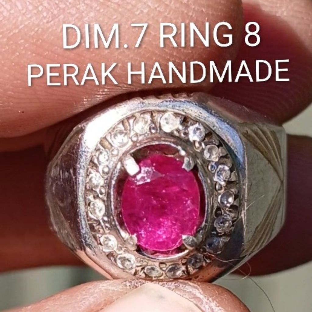 NATURAL RUBY BURMA CRYSTAL LAWASAN BARANG KOLEKSI LAWASAN