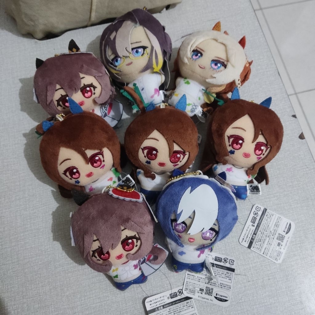 Uma Musume & Through Breed Collection Plushie, May Update. Boneka Kuda, Cewek Kuda.