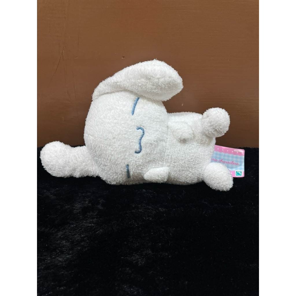 Boneka Sanrio karakter Sleeping cinnamoroll size 34cm original / Boneka Cinnamoroll Tidur / Boneka s