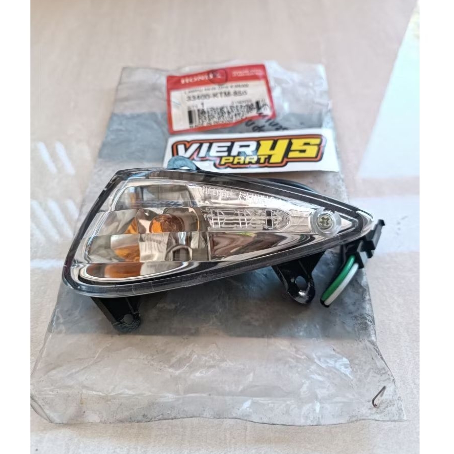 Sein depan assy kanan  supra x 125 old lama original ahm 33400-KTM-850