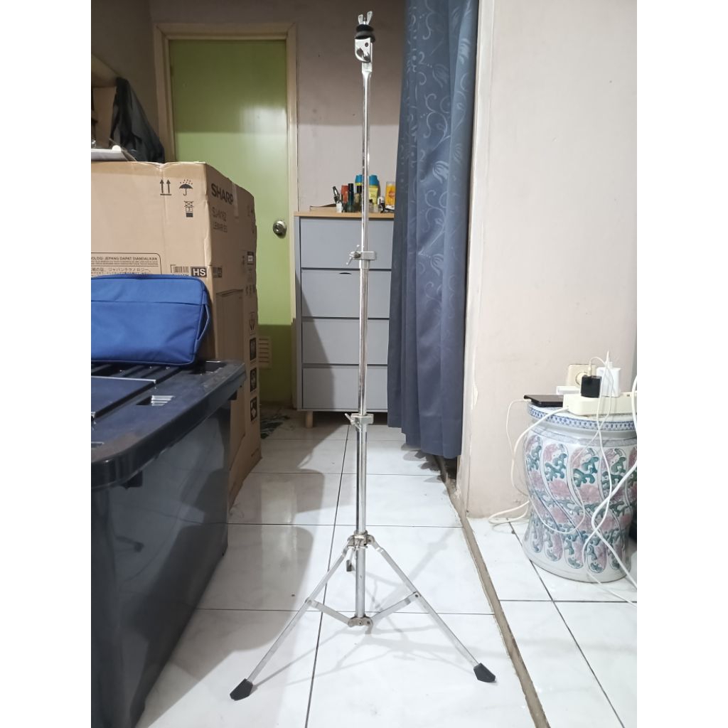 Stand cymbal drum lazer