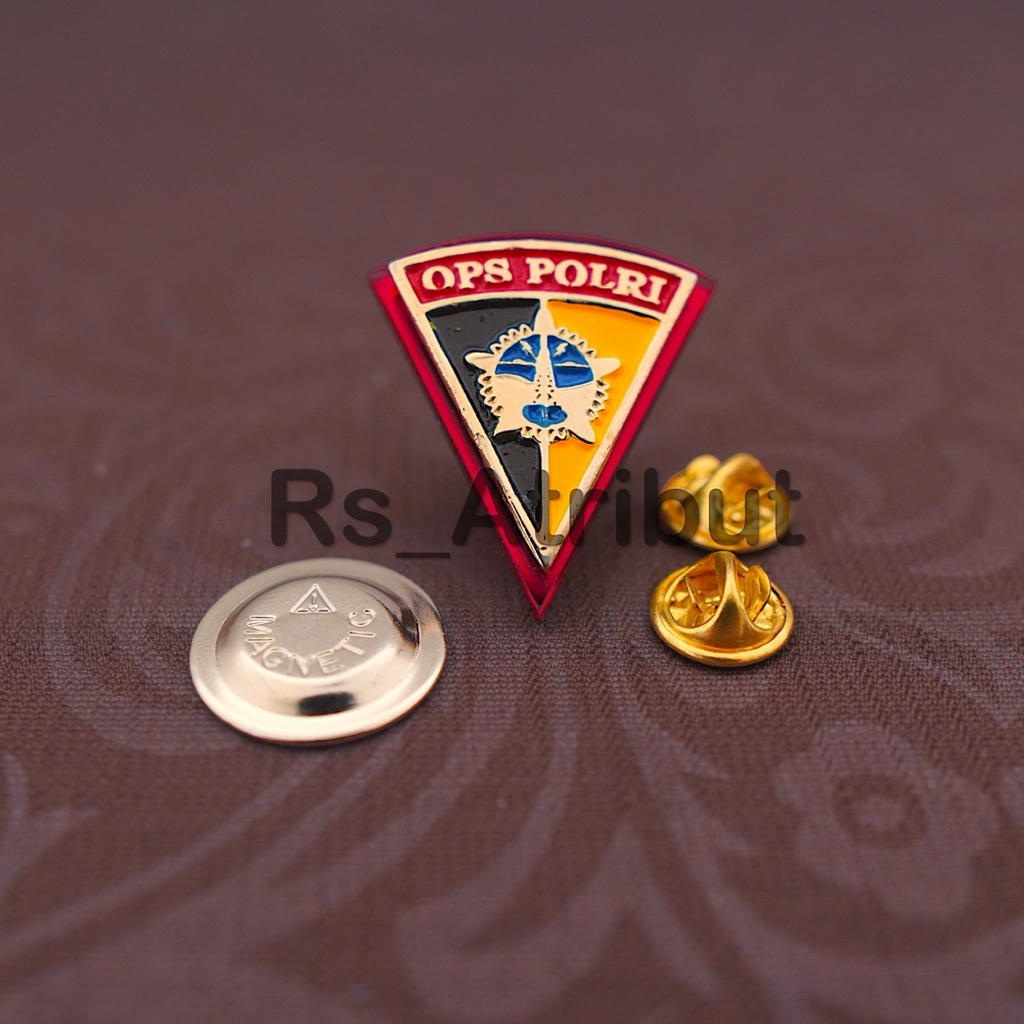 Pin Ops Polri / Brevet Ops Polri Kecil Polisi Premium