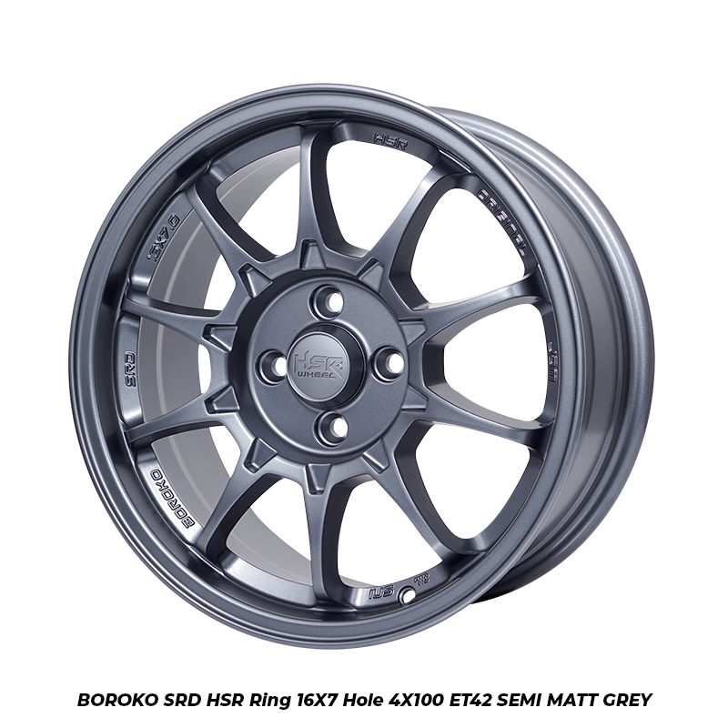 VELG MOBIL R16 HSR BOROKO SRD HSR R16X7 H4X100 ET42 SMG 4 PCS VELG