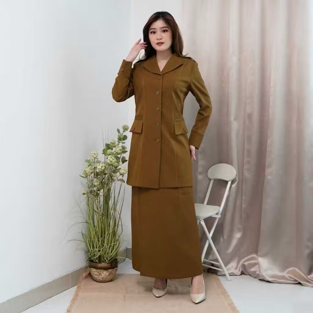 Jas Blazer set ROK A Pemda aceh (Kode 6611)