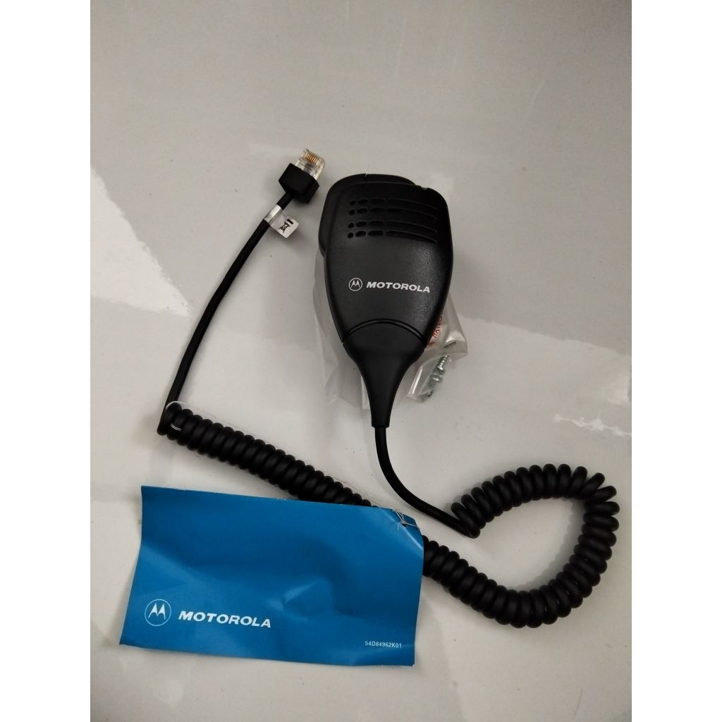 Extramic Mic Radio Rig Motorola GM388 GM3188 GM3688 PTT Mic Motorola