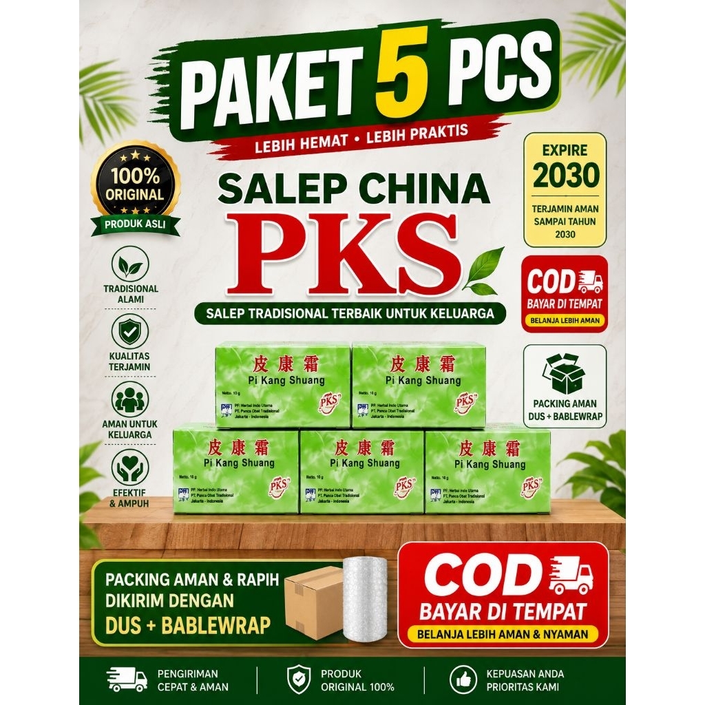krim pks china serbaguna salep gatal dan jerawat pks