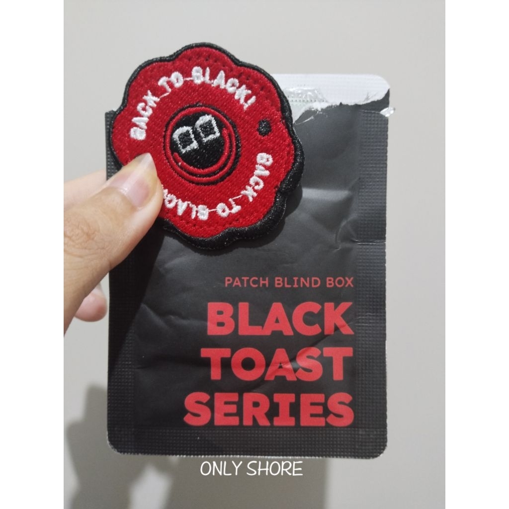 Patch Bordir Selected Blind Box Janji Jiwa Black Toast