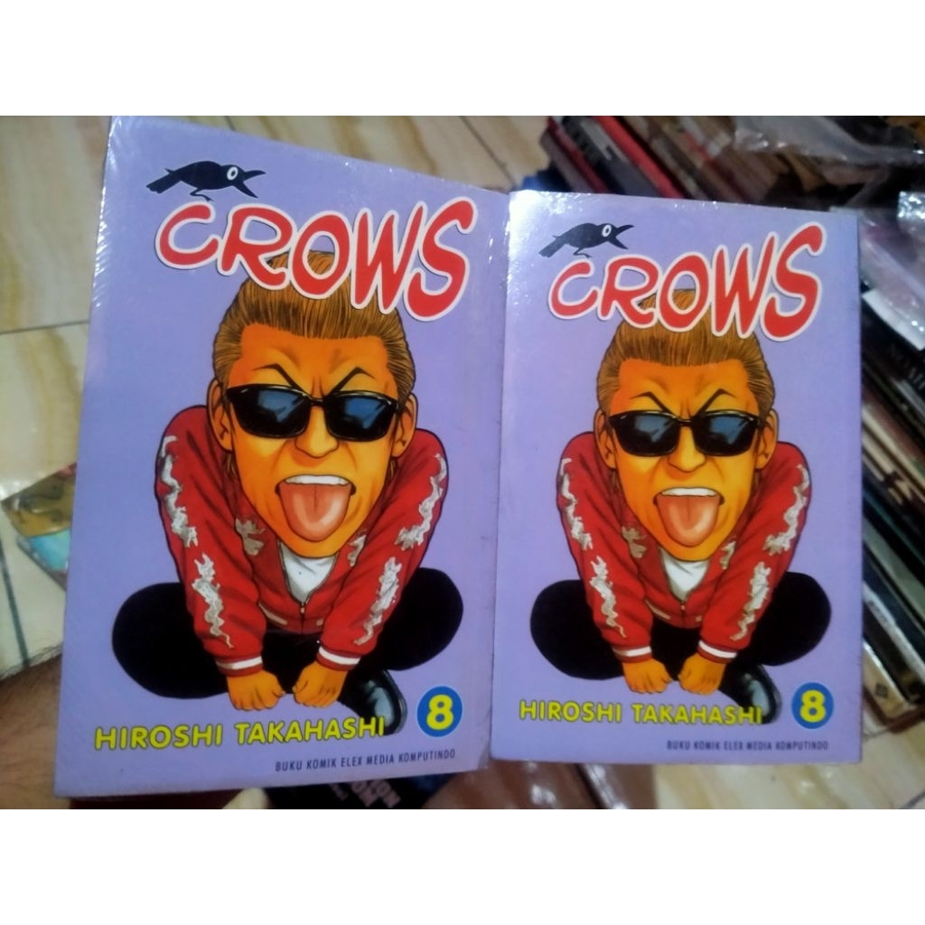 Komik Crows 8 segel