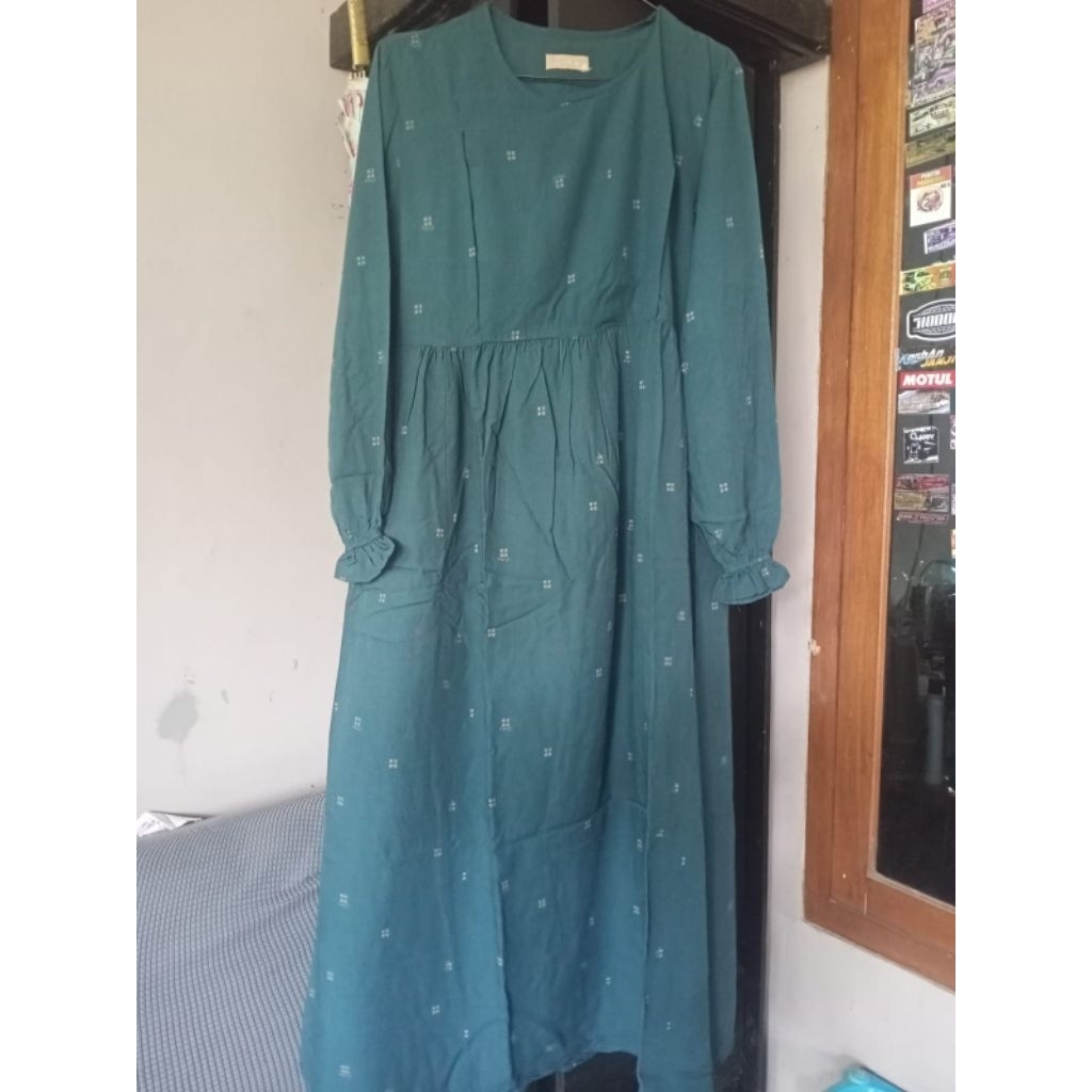 Preloved  ditsy Nightgown size L dan S