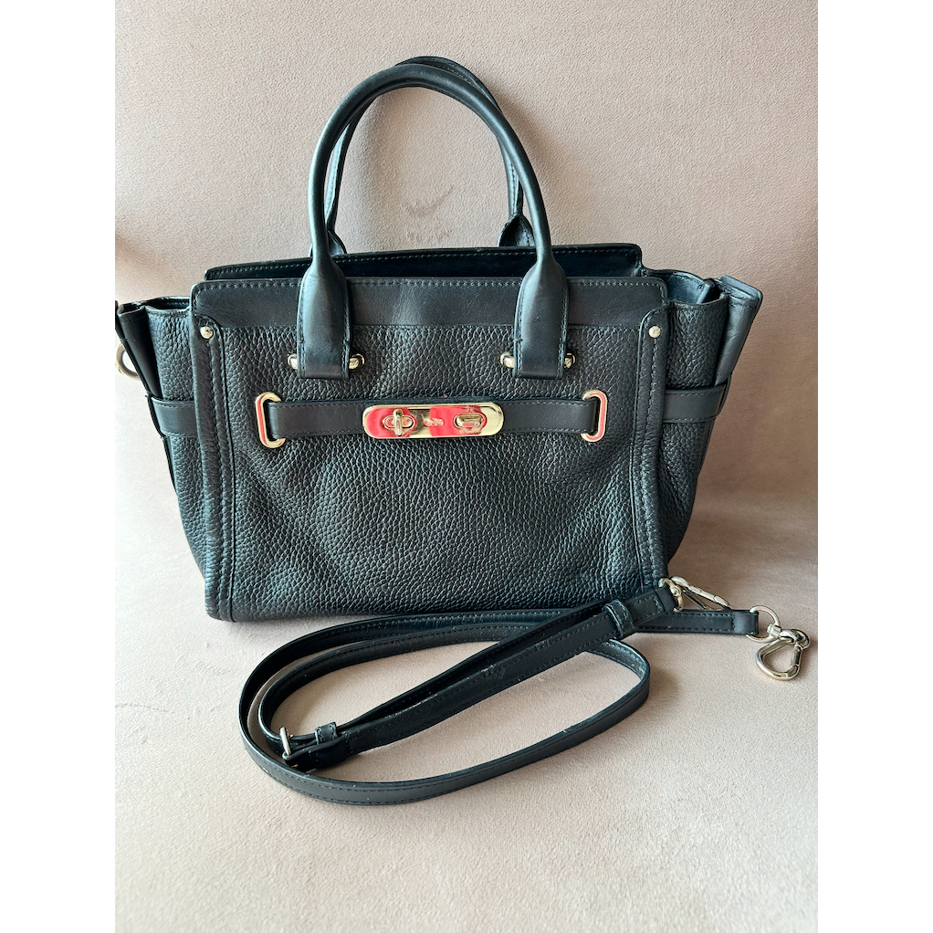 Authentic Coach Swagger 27 Black (Preloved)