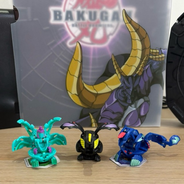 [Lot] Bakugan Ventus Ingram Darkus Cyborg Helios & Aquos Viper Helios