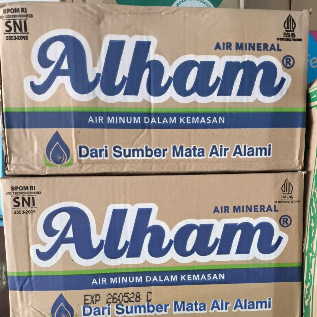 Air mineral cup Alham per dus isi 48 cup