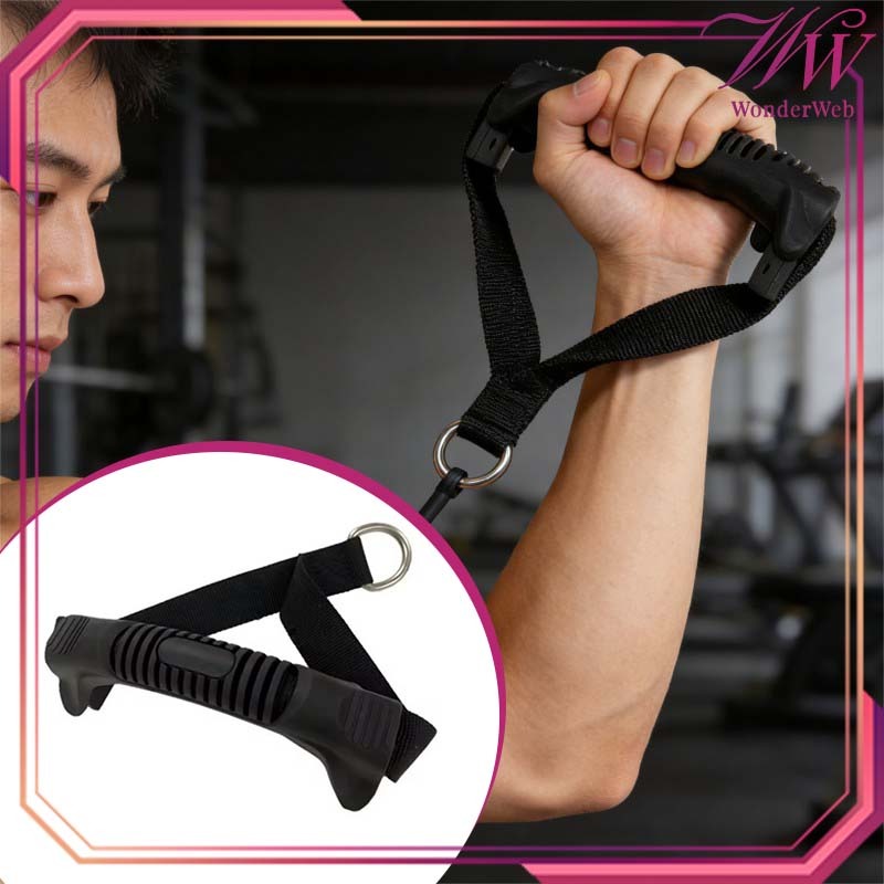 Resistance Band Handle Mudah Dipasang Handle Resistance Band Fitness Pegangan Resistance Band Resist