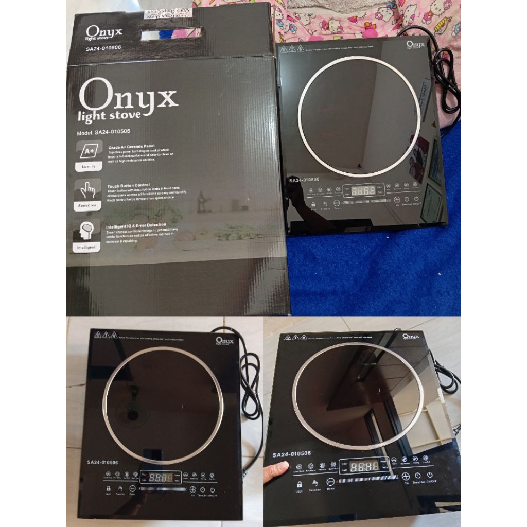 PROMO kompor listrik ONYX LIGHT STOVE SA24-010506